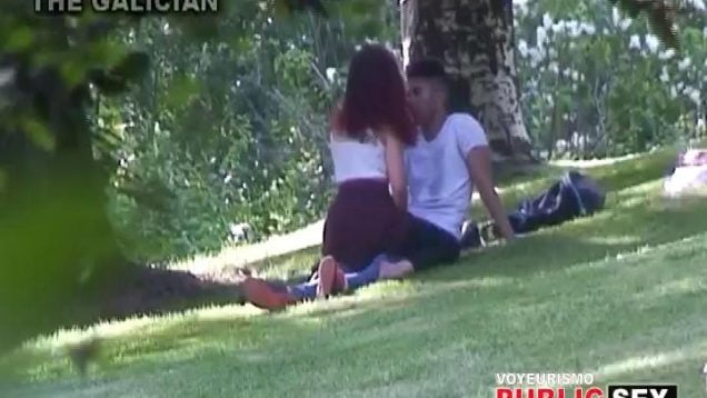 The Galician Day 19 Really hot redhead GF fucked in the park
