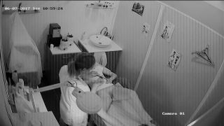 Hidden camera at the clinic voyeur