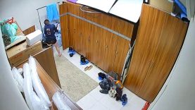 Regular security camera turned to a voyeur recorder