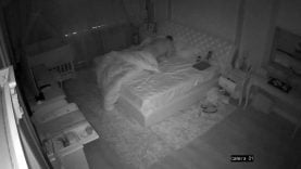 Nigh vision home cam recorded voyeur video