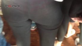 271 xfn drunk blond girl see through pink thong