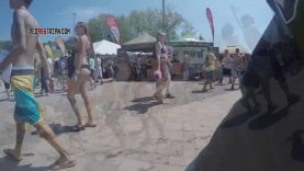 464 CB 1st vid black thong pool