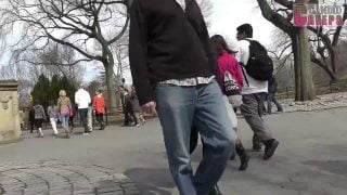 46 another park girl with geek bf