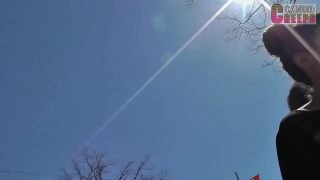 81 young girl see through