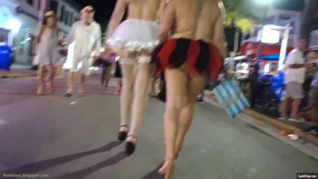 festivass candidpalace 380 white miniskirt and stockings