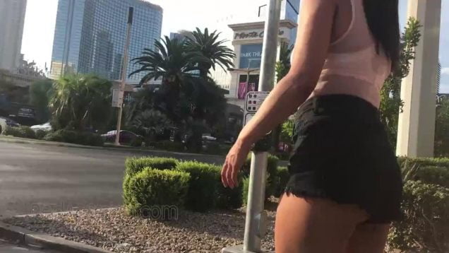 0030 booty shorts gym shorts candid ass vtl thong line public legs hd latina