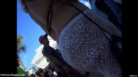 334 blonde milf lace pants