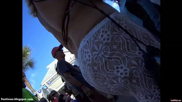 334 blonde milf lace pants