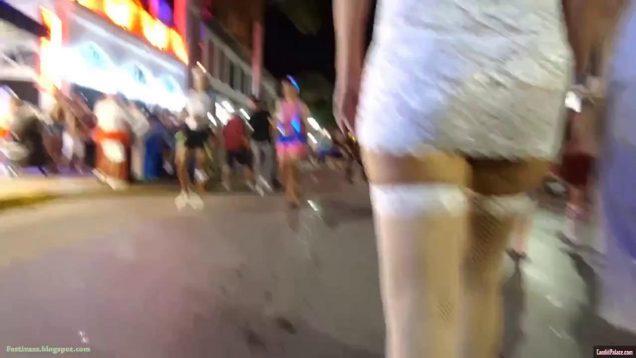 364 blonde milf lace dress